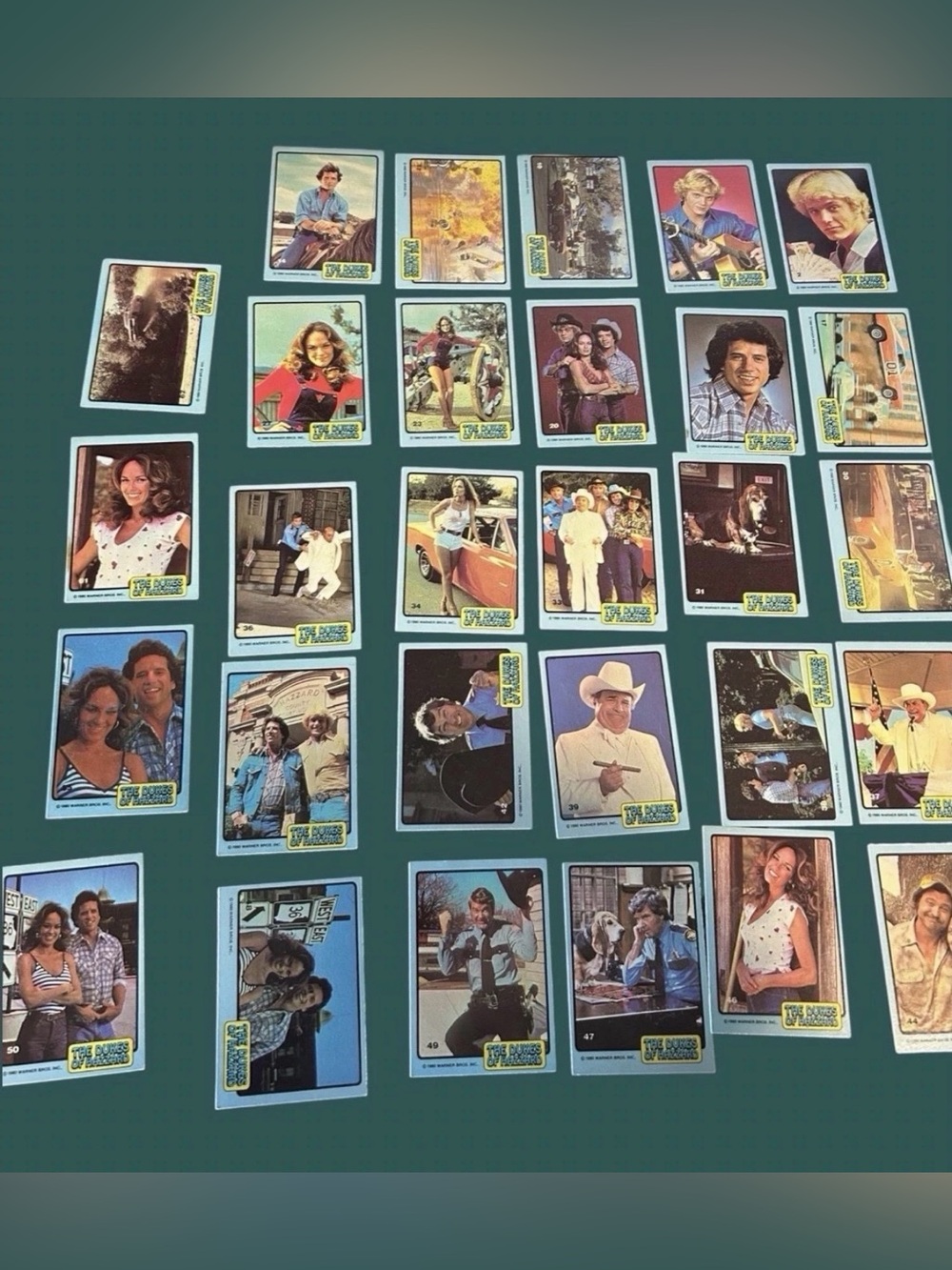 1980 Dukes of Hazzard Vintage Trading Cards 29 As Shown